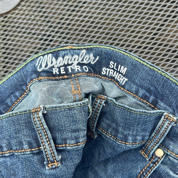 Men’s wrangler retro slim straight in excellent condition - Picture 2 of 2
